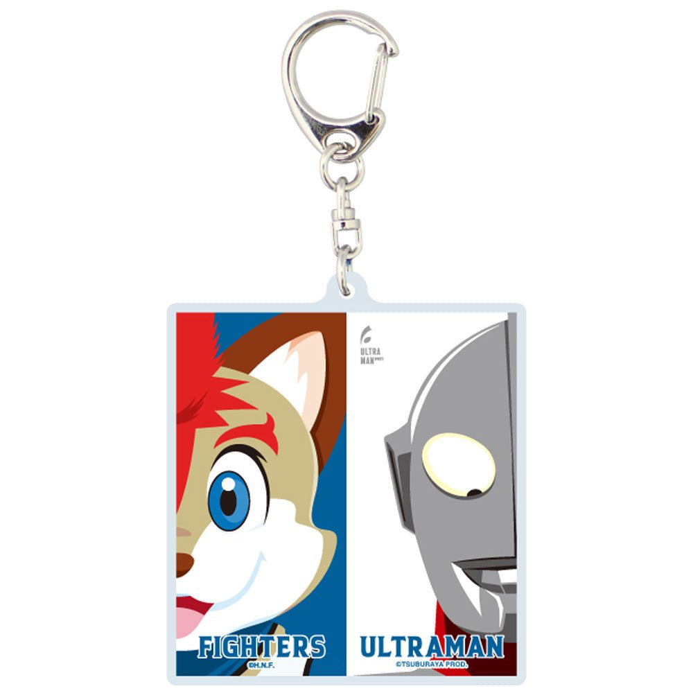 ULTRAMAN ウルトラマン (シリーズ 60周年 ) - ウルトラマン2024×北海道日本ハムファイターズコラボ / コントラスト / キーホルダー - PGS